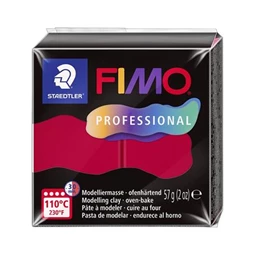 Gyurma süthető FIMO Professional 57gr, kármin