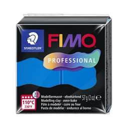 Gyurma süthető FIMO Professional 57gr, kék