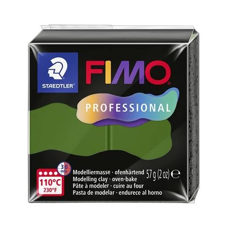 Gyurma süthető FIMO Professional 57gr, levélzöld