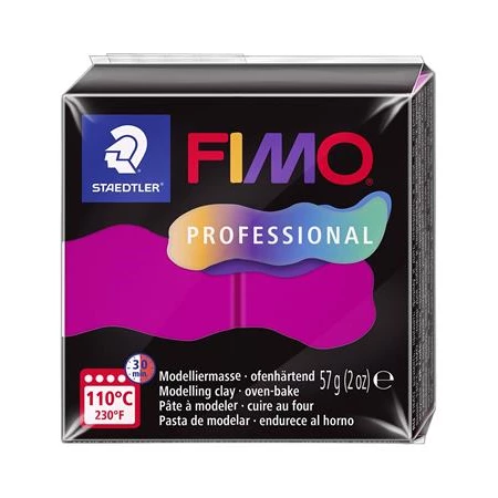 Gyurma süthető FIMO Professional 57gr, magenta
