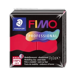 Gyurma süthető FIMO Professional 57gr, piros