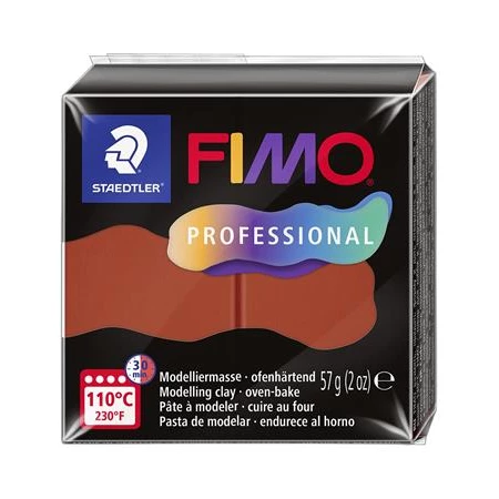 Gyurma süthető FIMO Professional 57gr, terrakotta