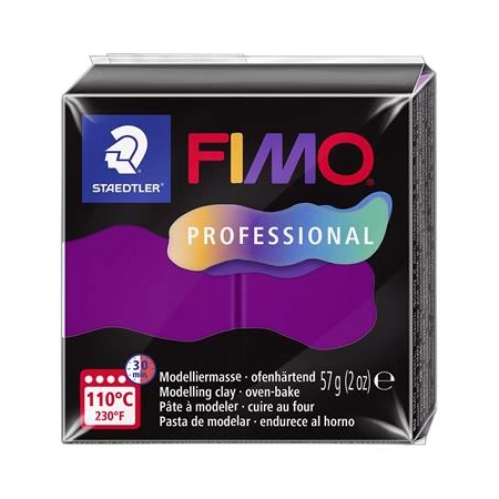 Gyurma süthető FIMO Professional 57gr, viola