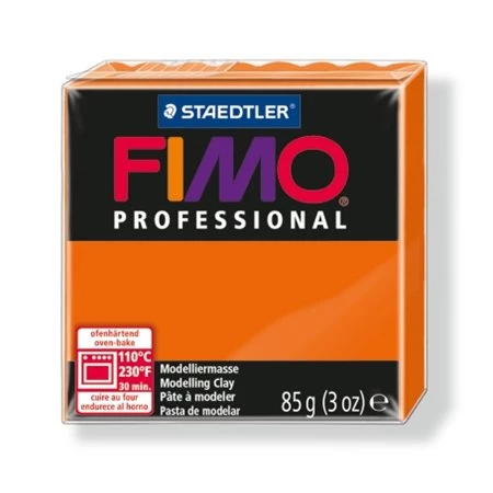Gyurma süthető FIMO Professional 85g, narancs