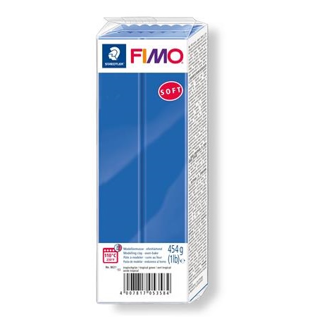 Gyurma süthető FIMO Soft 454gr, ragyogókék