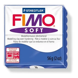 Gyurma süthető FIMO Soft 56 g, fényeskék