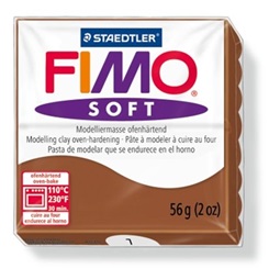 Gyurma süthető FIMO Soft 56 g, karamell
