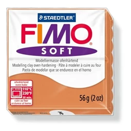 Gyurma süthető FIMO Soft 56 g, konyak