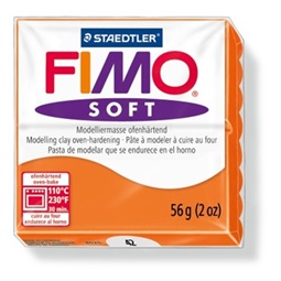 Gyurma süthető FIMO Soft 56 g, mandarin