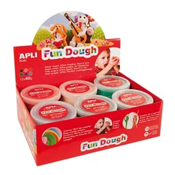 Gyurma színes APLI Fun Dough 40g