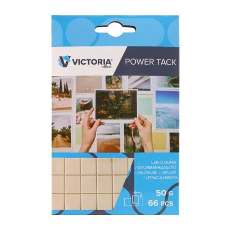 Gyurmaragasztó 50gr VICTORIA OFFICE 66 kocka/csomag
