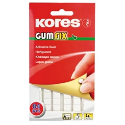 Gyurmaragasztó 50gr KORES Gumfix 84kocka