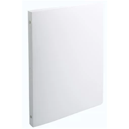 Gyűrűskönyv A/4 EXACOMPTA 2 gyűrűs, 20mm gerinc, PVC fehér