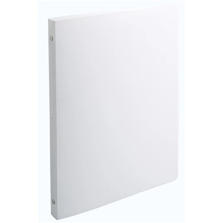 Gyűrűskönyv A/4 EXACOMPTA 2 gyűrűs, 20mm gerinc, PVC fehér