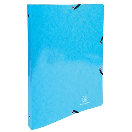 Gyűrűs könyv Exacompta Iderama A/4 2 gyűrűs 20 mm gerinccel világoskék