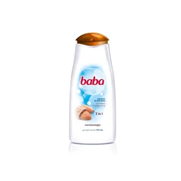 Hajsampon BABA, 400ml, 2in1, mandula