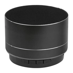 Hangszóró bluetooth fém 7 x 5 cm tölthető akkumlátorral fekete