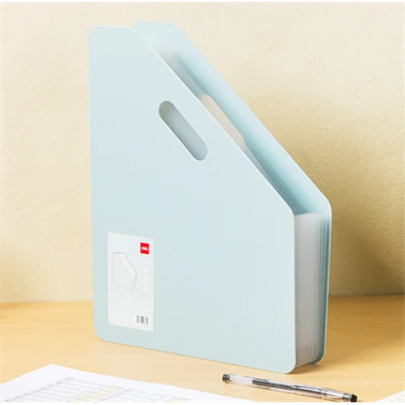 Harmónika mappa A/4 álló 13 rekeszes, vegyes szín