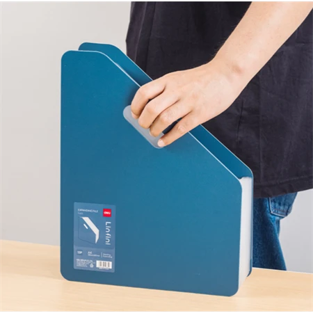 Harmónika mappa A/4 álló 13 rekeszes, vegyes szín