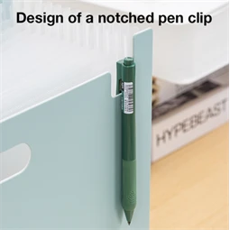 Harmónika mappa A/4 fekvő 13 rekeszes, vegyes szín