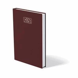 Határidő napló 2027 napi A/5 VICTORIA OFFICE Chrono bordó