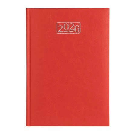 Határidő napló 2027 napi A/5 VICTORIA OFFICE Chrono piros