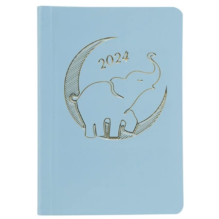 Határidőnapló 2026 heti B/6 TOPTIMER Pastel P012 kék