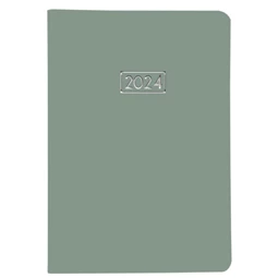 Határidőnapló 2024 napi B/6 TOPTIMER Pastel P022 zöld