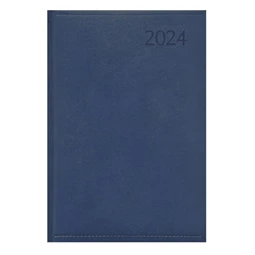 Határidőnapló 2024 napi B/6 TOPTIMER Traditional T022 kék