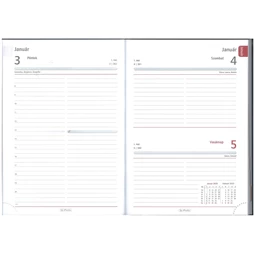 Határidőnapló 2026 napi A/5 HERLITZ kék