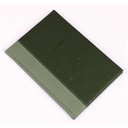 Határidőnapló 2026 A/5 napi REAL Linett zöld-zöld