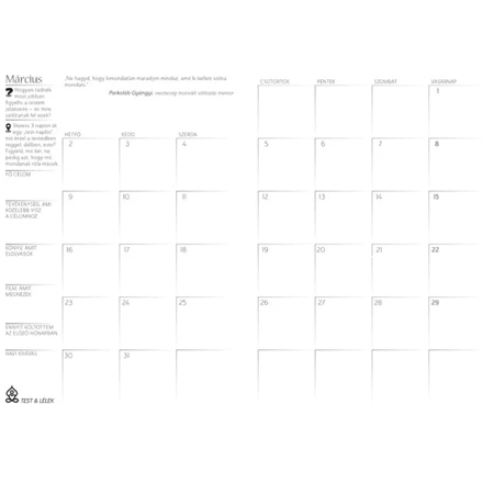 Határidőnapló 2026 A/5 heti REAL Womanext Heritage naptárkönyv