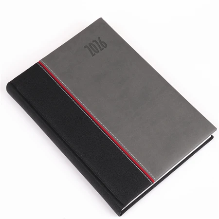 Határidőnapló 2026 A/5 napi REAL Kensington szürke