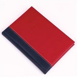 Határidőnapló 2026 A/5 napi REAL Linett kék-piros