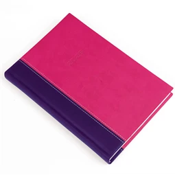 Határidőnapló 2026 A/5 napi REAL Linett lila-pink