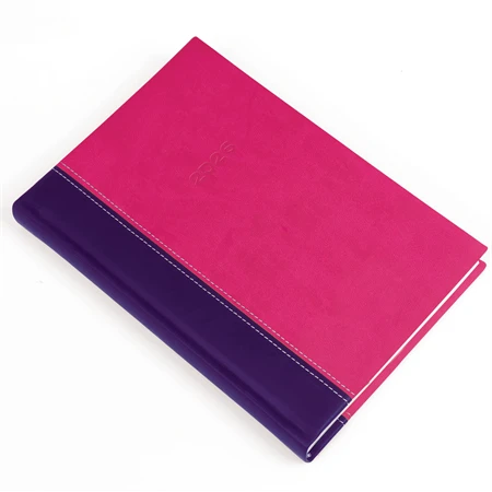 Határidőnapló 2026 A/5 napi REAL Linett lila-pink