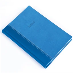 Határidőnapló 2026 A/5 napi REAL Linett sötétkék-kék