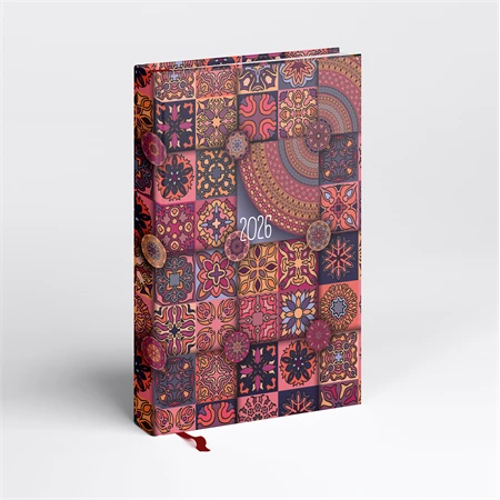 Határidőnapló 2026 A/5 napi REAL Picture Mozaik