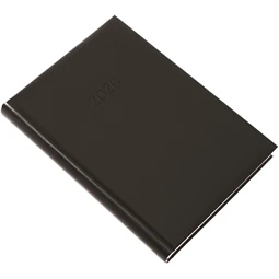 Határidőnapló 2026 A/5 napi REAL Standard fekete