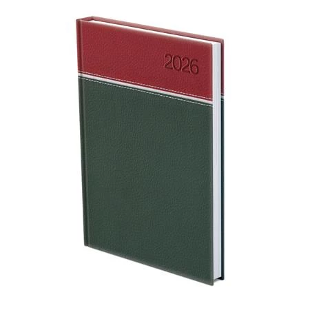 Határidőnapló 2026 B/5 heti TOPTIMER Young Y011 bordó-fehér-zöld