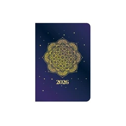 Határidőnapló 2026 B/6 heti TOPTIMER Joy Flexi F012 manadala