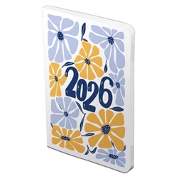 Határidőnapló 2026 B/6 heti TOPTIMER Joy flexi F012 retro bloom