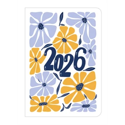 Határidőnapló 2026 B/6 heti TOPTIMER Joy flexi F012 retro bloom