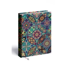 Határidőnapló 2026 B/6 kétnapi REAL 2-day mozaik