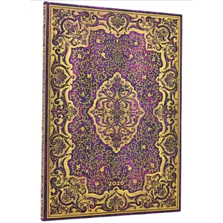 Határidőnapló 2026 Paper Blanks grande heti vertikális gumis Picaresque