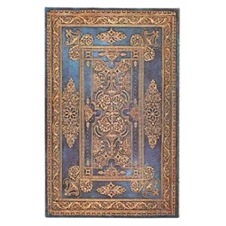 Határidőnapló 2026 Paper Blanks midi heti keményfedeles gumis Blue Luxe