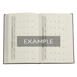 Határidőnapló 2026 Paper Blanks midi heti keményfedeles gumis Blue Luxe