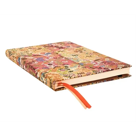 Határidőnapló 2026 Paper Blanks midi heti keményfedeles gumis Kara-ori Pink
