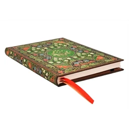Határidőnapló 2026 Paper Blanks midi heti keményfedeles gumis Poetry in Bloom