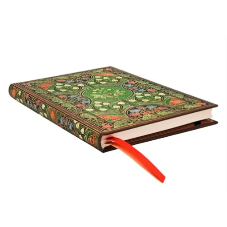 Határidőnapló 2026 Paper Blanks midi heti keményfedeles gumis Poetry in Bloom